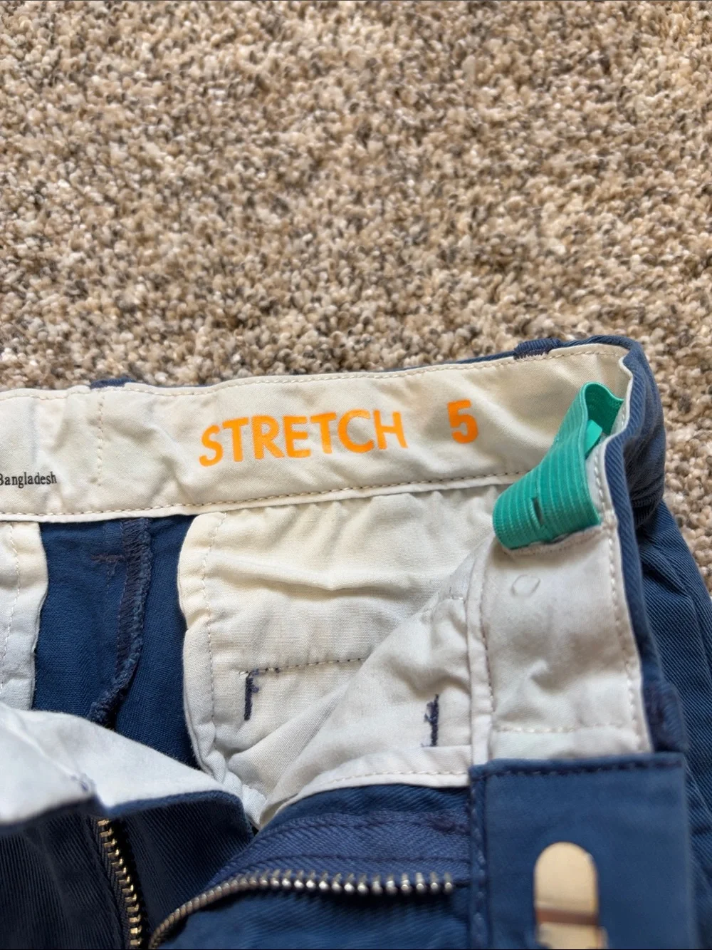 Crewcuts Boys Navy Chino Pants Size 5